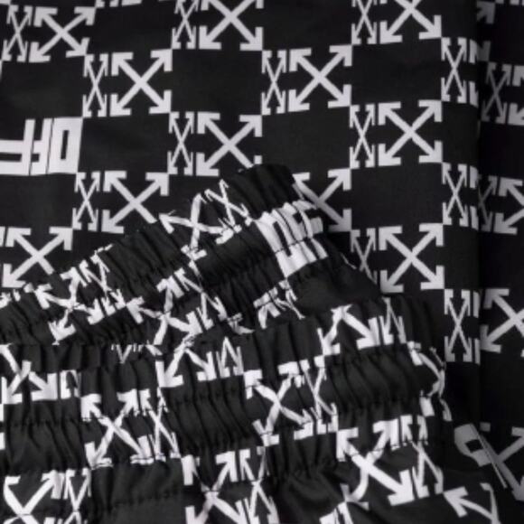 OFF-WHITE monogram nylon pants Black - Picture 5 of 16